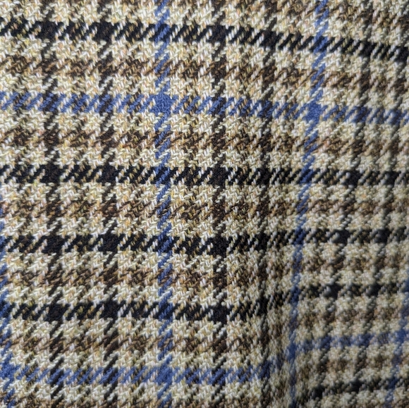 Hugo Boss Wool Cashmere Blend Tweed Check Blazer Jacket  3 Button Approx Medium* - Picture 13 of 16